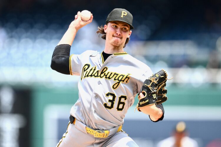 Pirates' Griffin shows off tools of his trade